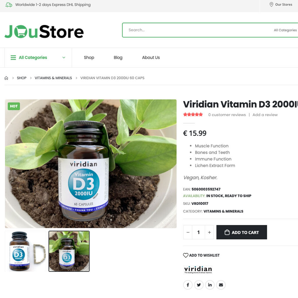 JOuStore - produkty pro zdraví